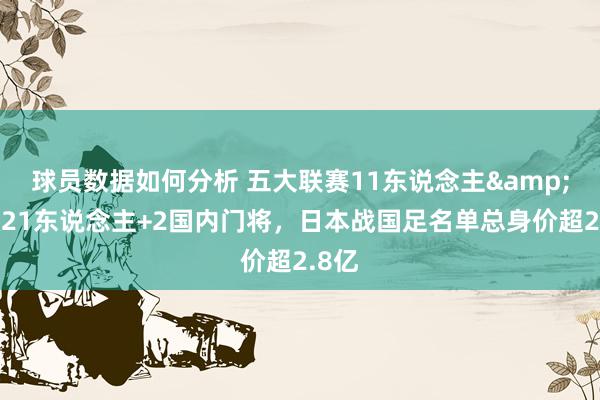 球员数据如何分析 五大联赛11东说念主&旅欧21东说念主+2国内门将，日本战国足名单总身价超2.8亿